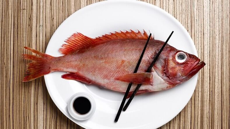 ribe za japonsko prehrano
