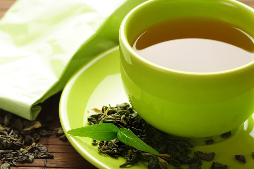 zeleni čaj za japonsko prehrano